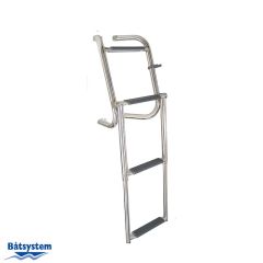 BUT40R Ladder telescopic, foldable, 880 mm, 4 steps for stern