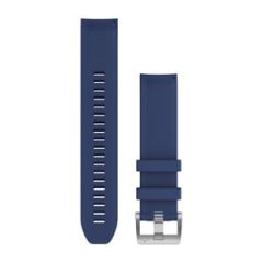 Garmin QuickFit® 22-klockarmband, armband i marinblått silikon