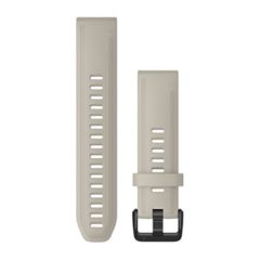 Garmin QuickFit® 20-klockarmband, ljust sandfärgad silikon