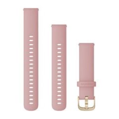 Garmin Quick Release Bands (18 mm), Dust Rose with Light Gold Hardware